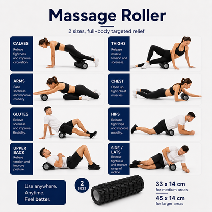 Hoemia ReliefRoll™ Deep Tissue Roller