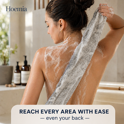 SkinPure™ exfoliating shower cloth