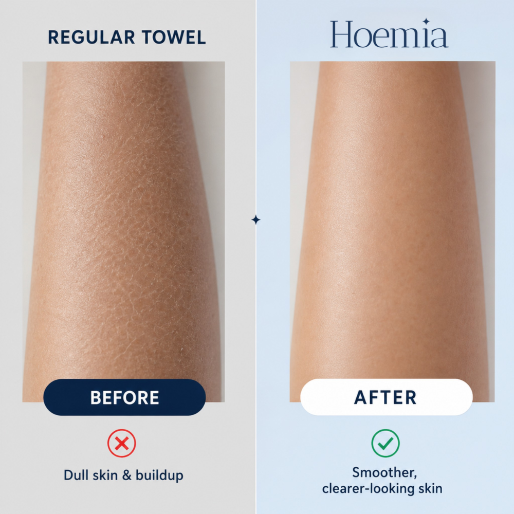 SkinPure™ exfoliating shower cloth