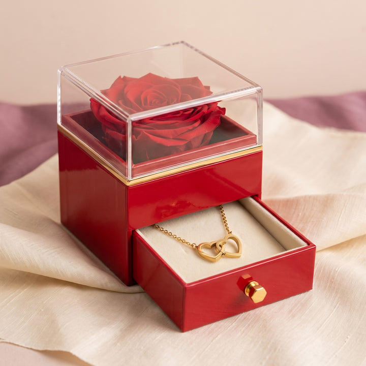 Forever Rose Necklace Box