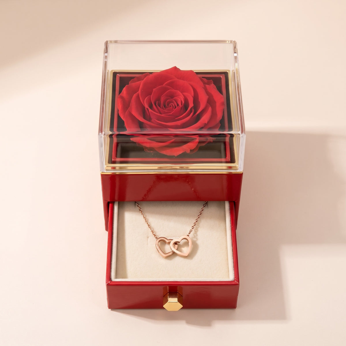 Rose gold necklace