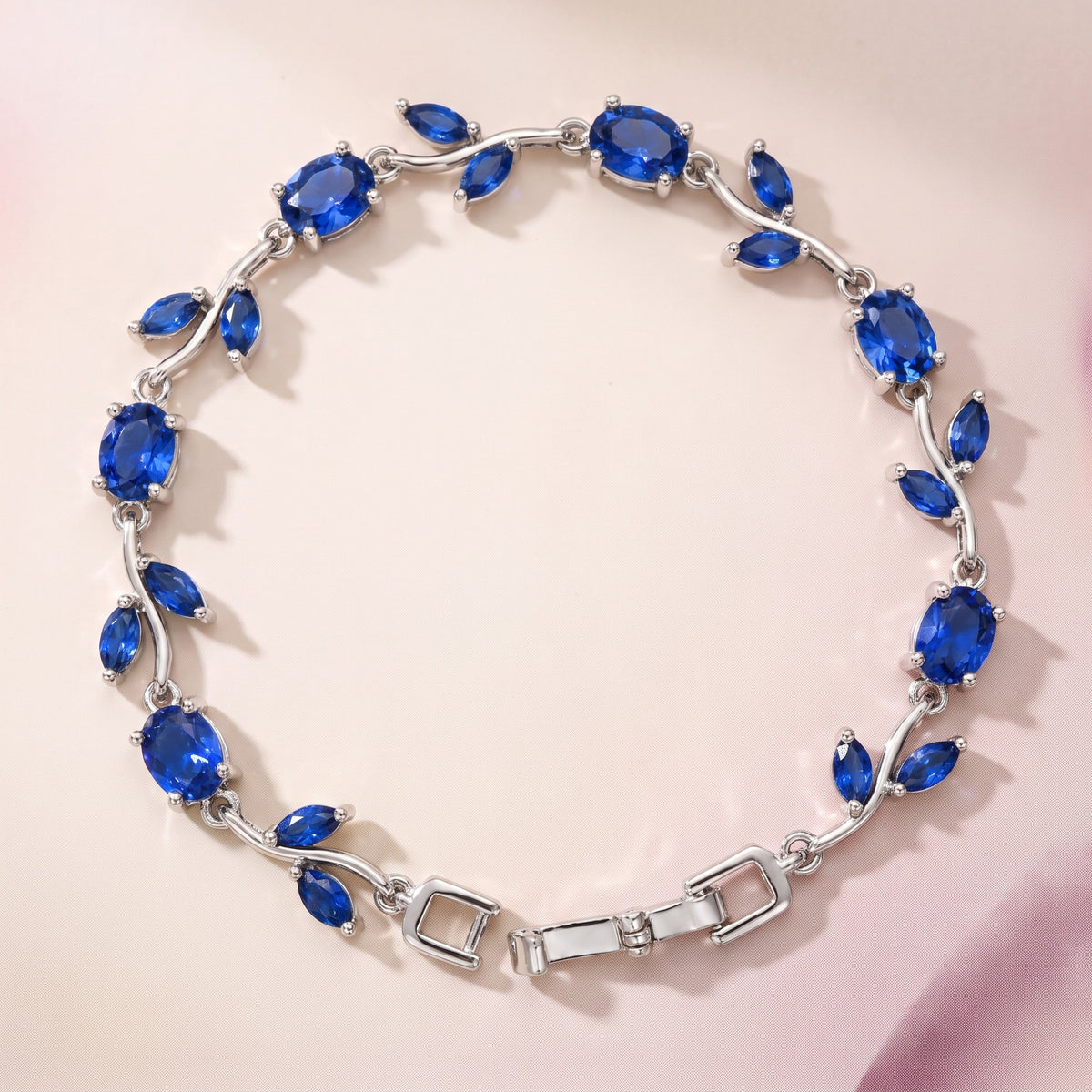 Blue, silver