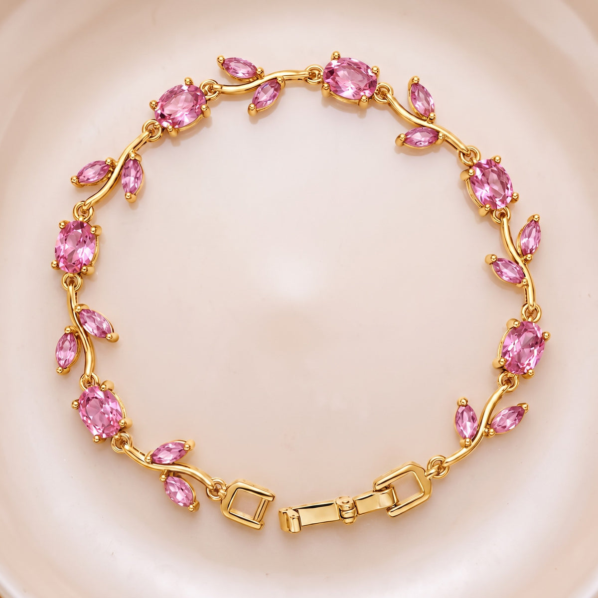 Blush, gold