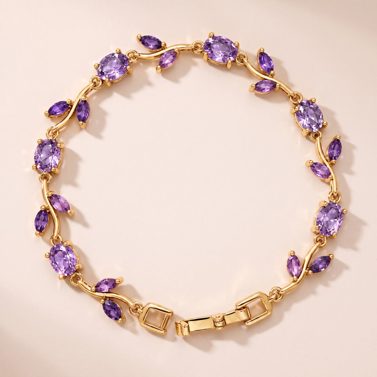 Purple, gold