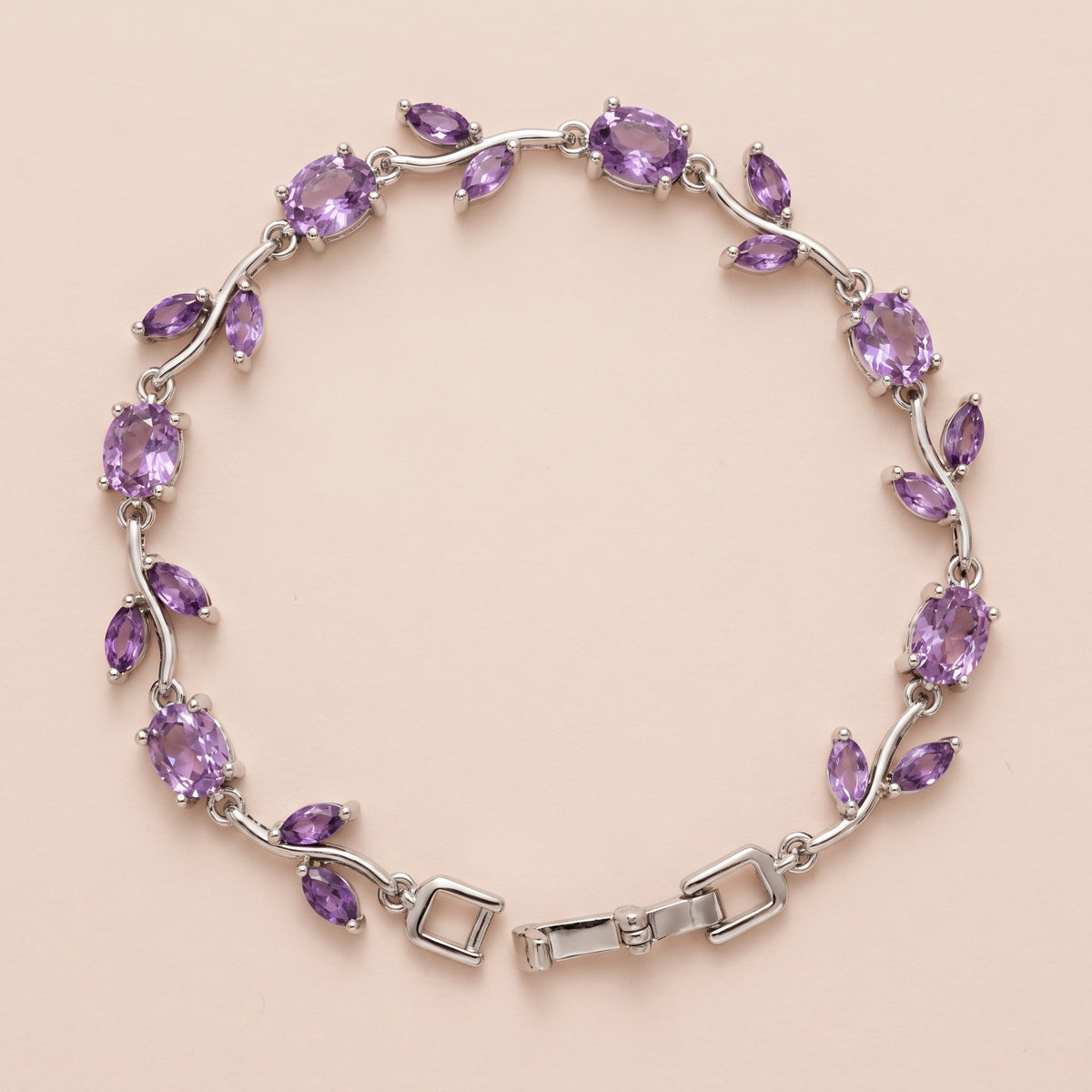 Purple, silver